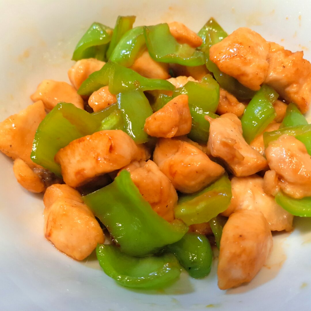 5分钟速食--青椒炒鸡脯