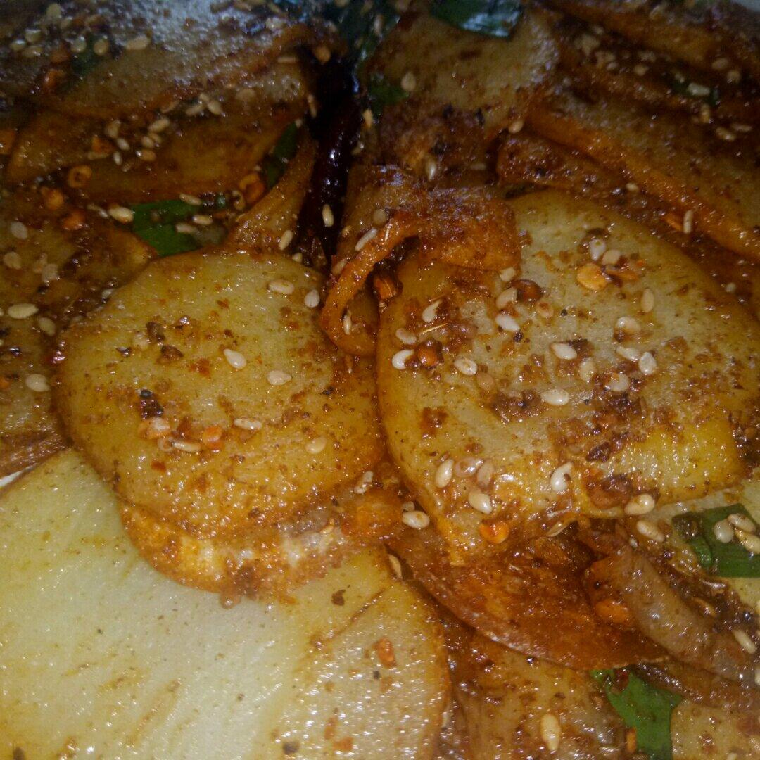 干锅土豆片