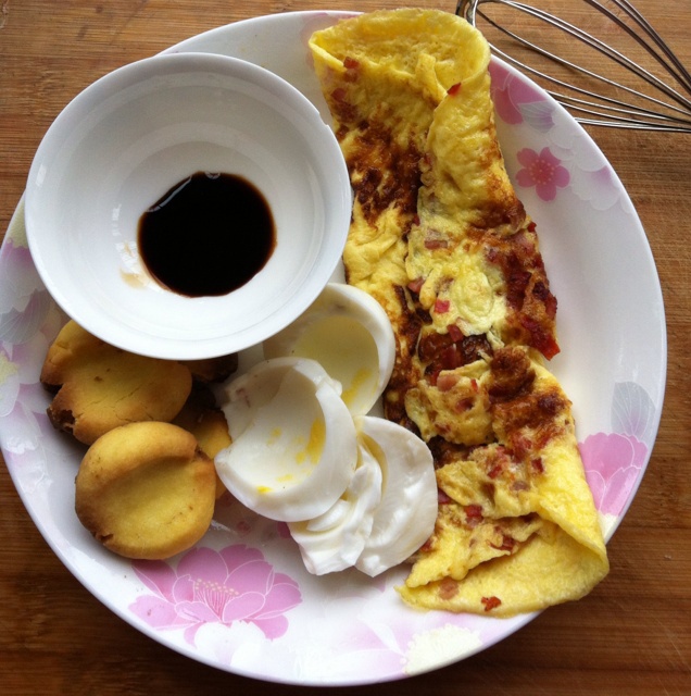 Omelet Pizza （蛋饼匹萨）