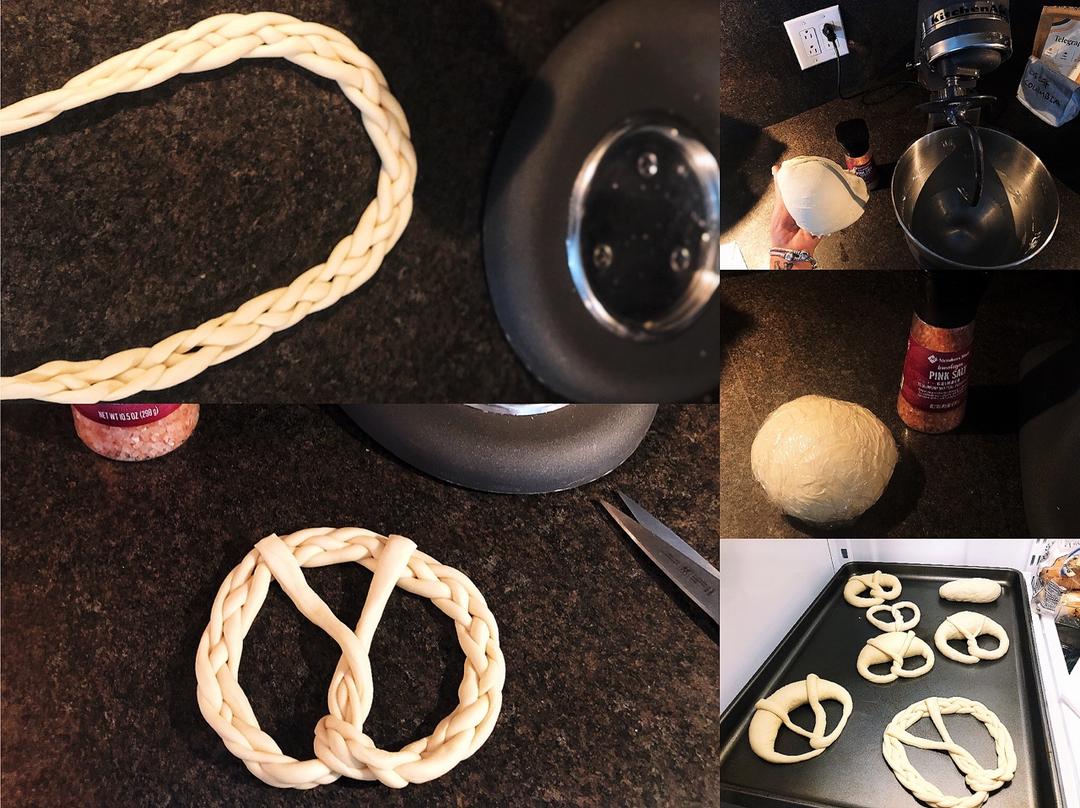 德国碱水面包/普雷节/中国结/绣球/红豆碱水棒/五股辫/六股辫/碱水球