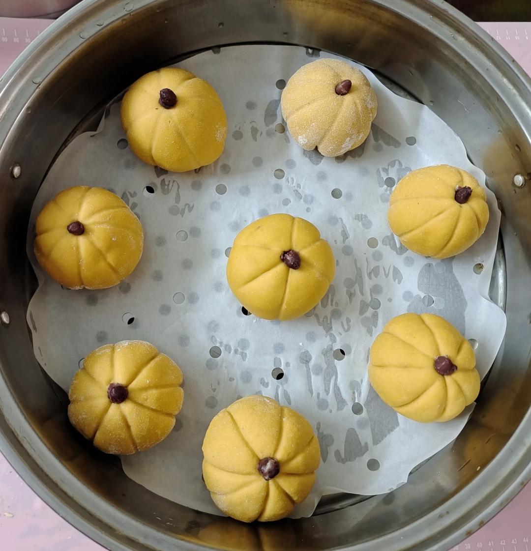 豆沙南瓜包
