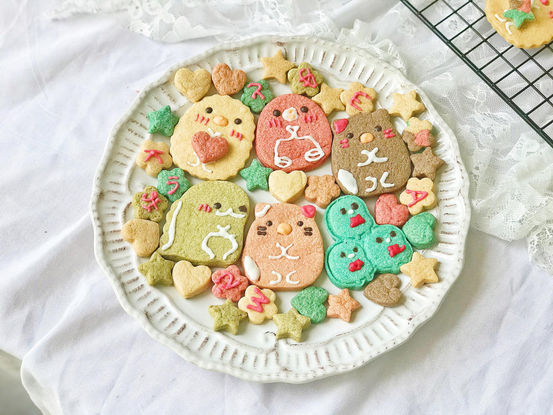 定格弹指做的奶香造型曲奇【附曲奇平整,花纹明显小诀窍,可做糖霜饼干