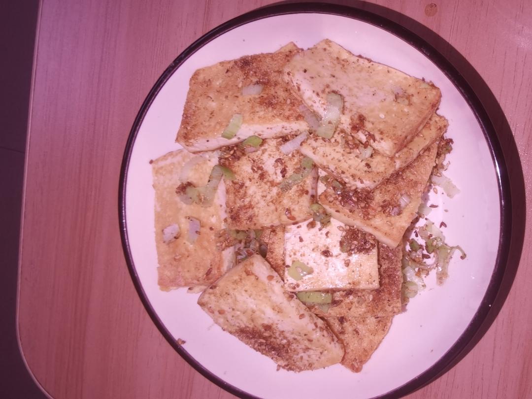 烧烤豆腐