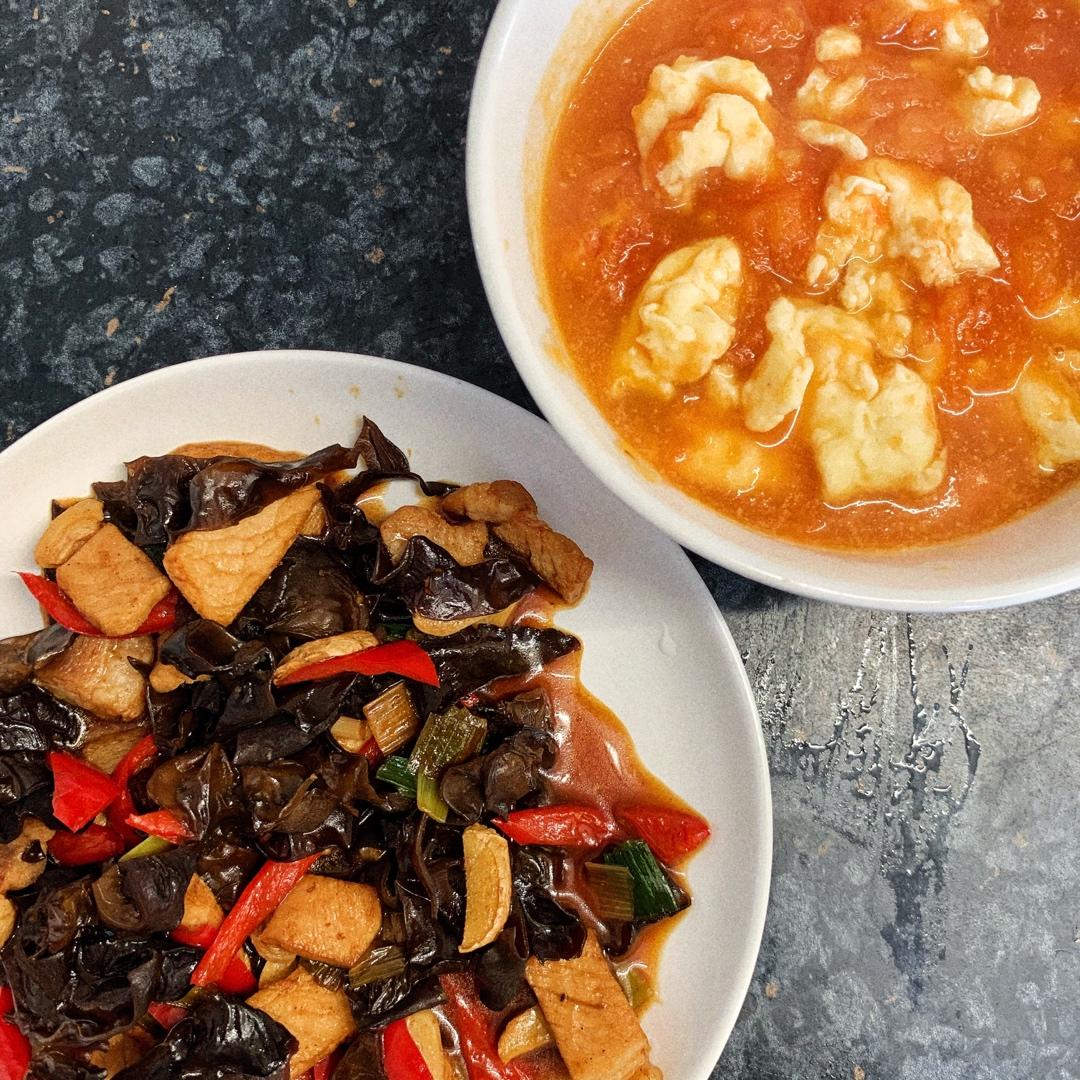 青椒木耳小炒肉🤗