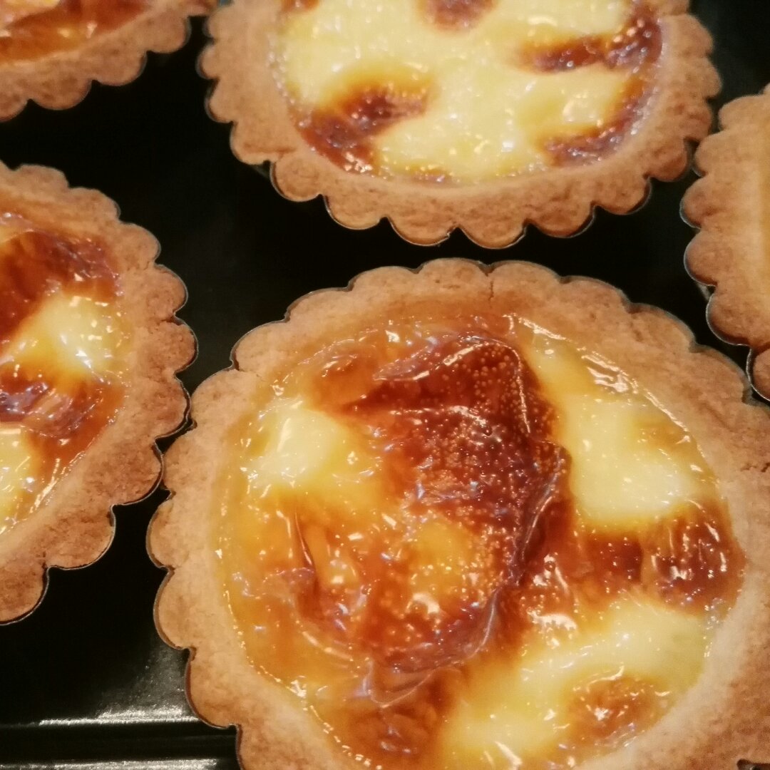 【视频食谱】不用开酥的曲奇蛋挞