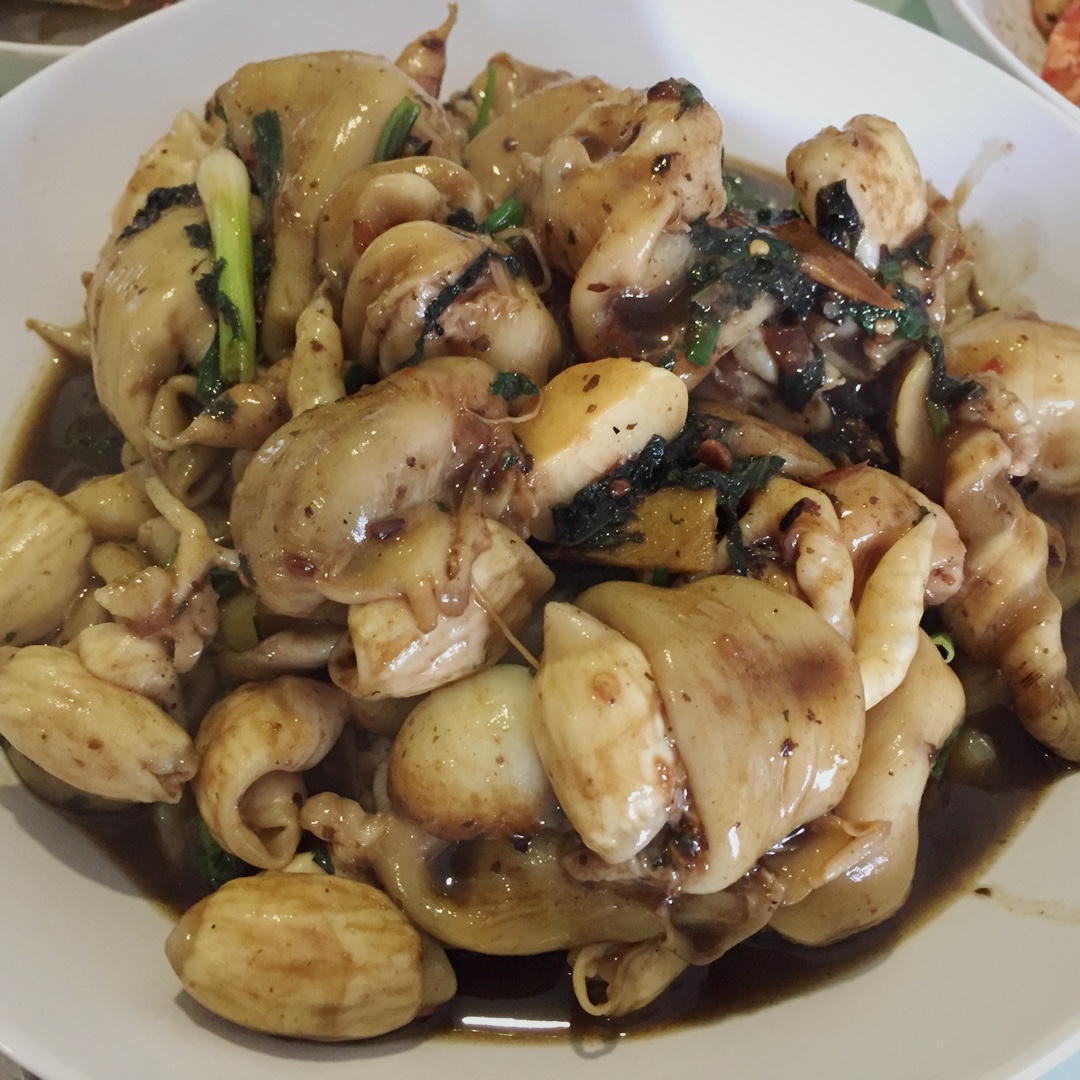 双椒爆鱼肚