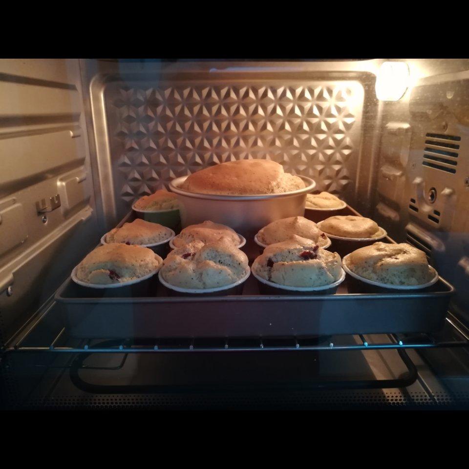 可可双色戚风（奶牛戚风）～17厘米加高戚风模或者18厘米戚风模