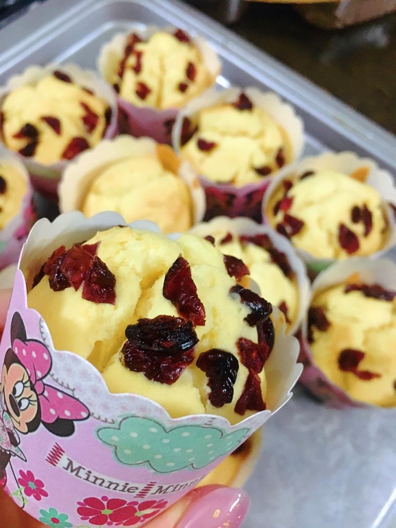 快手「蔓越莓马芬蛋糕」