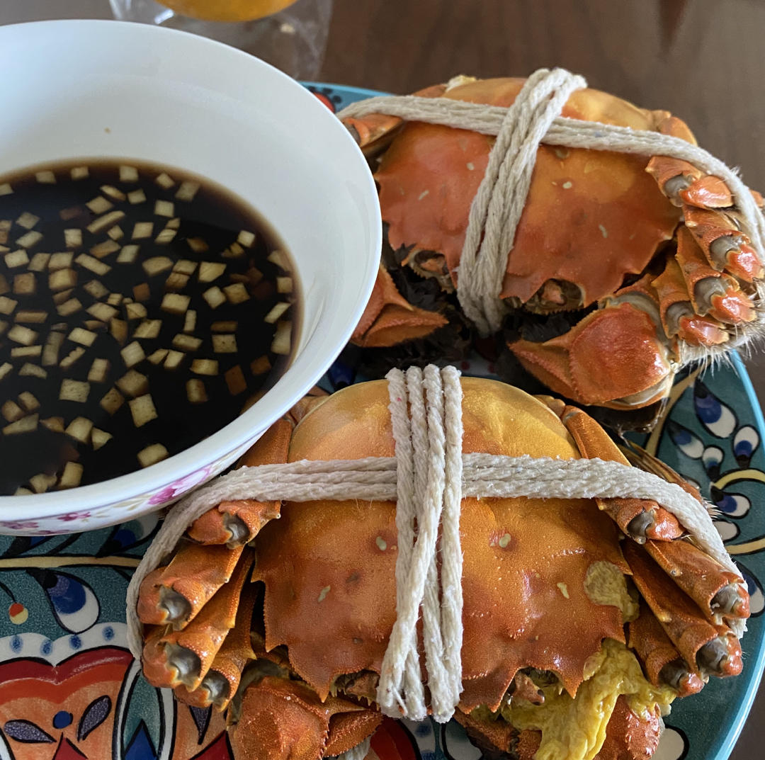 清蒸大闸蟹