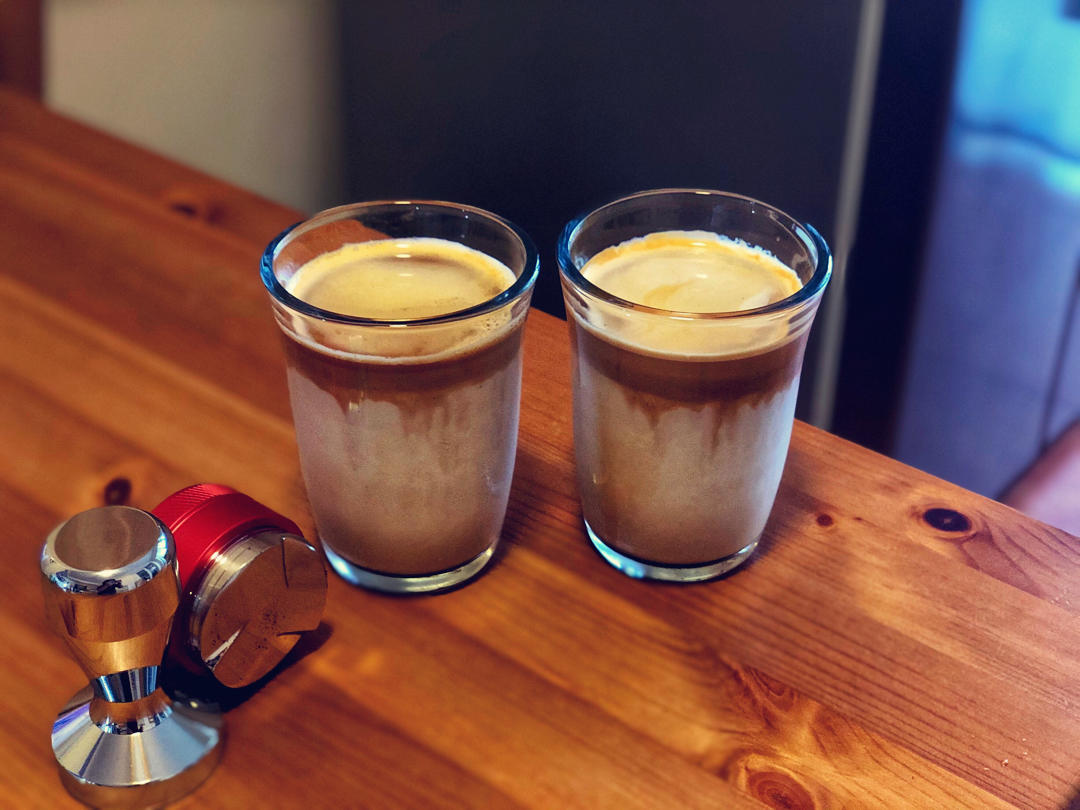 在家也能做出漂亮☕dirty☕脏咖啡👻