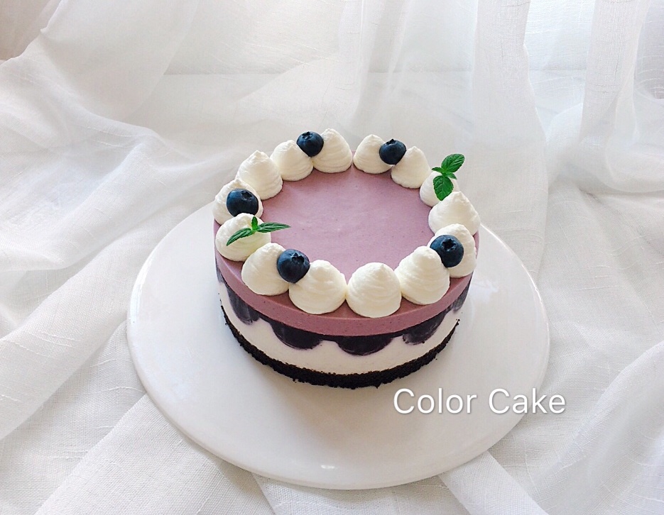 小白也能做的高颜值蓝莓慕斯奶酪蛋糕的做法