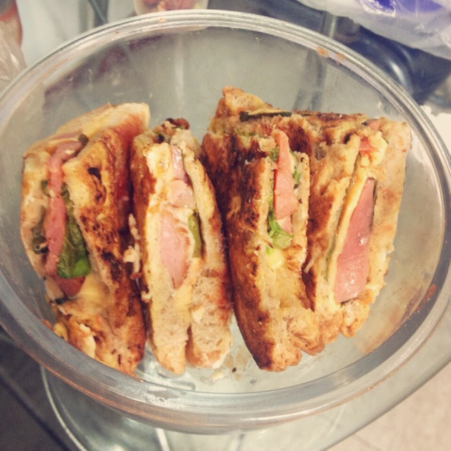奶香西多士便当盒