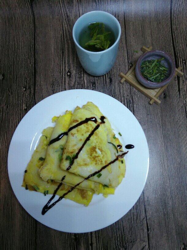 葱花鸡蛋饼