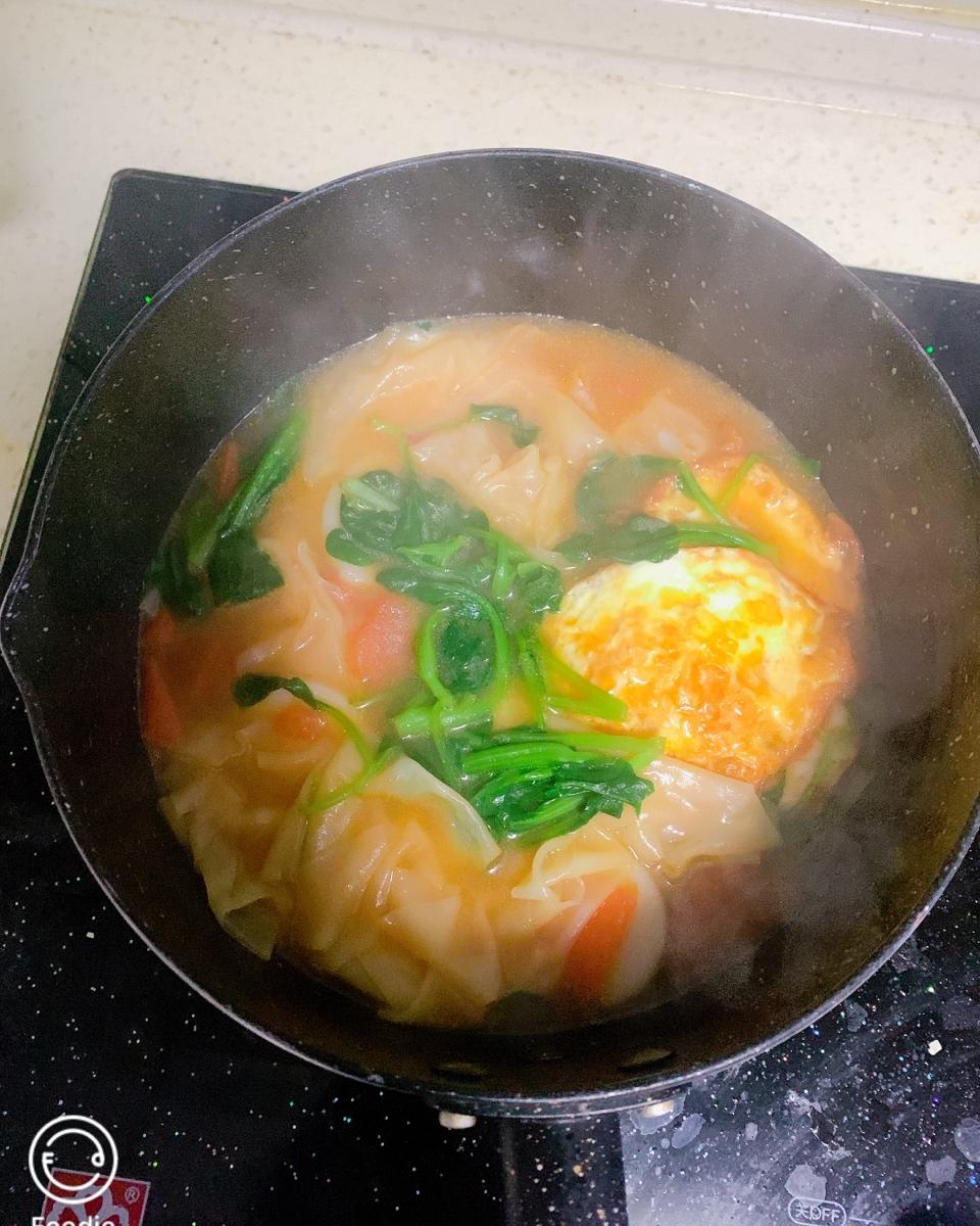 快手汤｜青菜鸡蛋汤