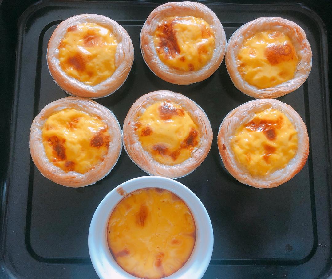 超完美味道超正的蛋挞配方，比KFC的还要嫩还要香~做过最好吃的蛋挞配方