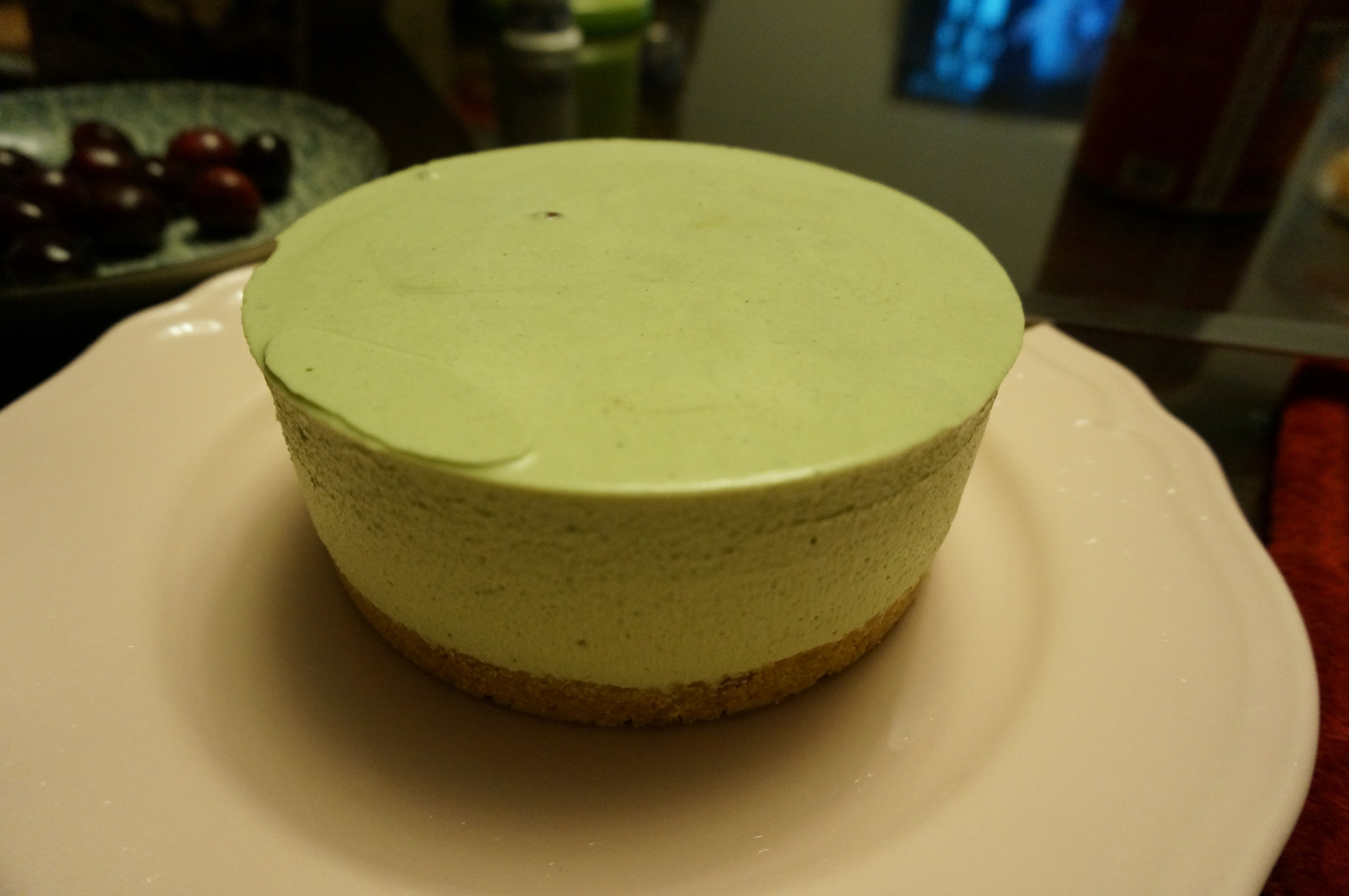 抹茶冻芝士蛋糕