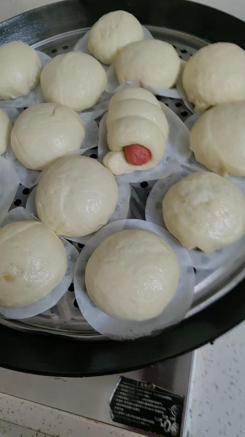 奶黄馅儿和奶黄包