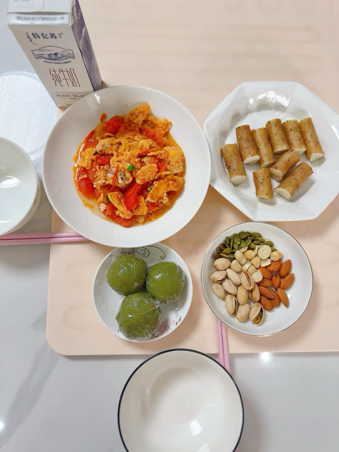 咸蛋黄肉松青团（预拌粉版）简单又快手