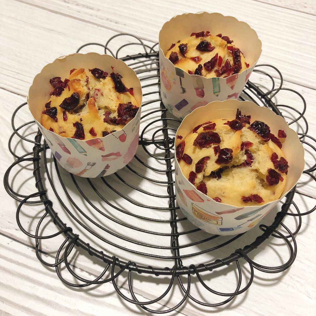 少女心的香蕉蔓越莓玛芬