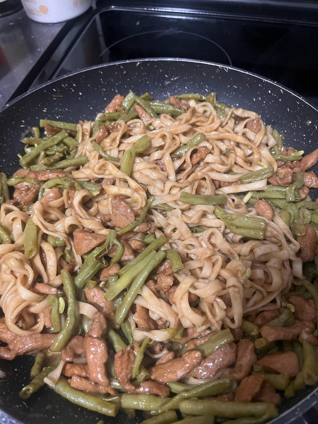 豆角焖面