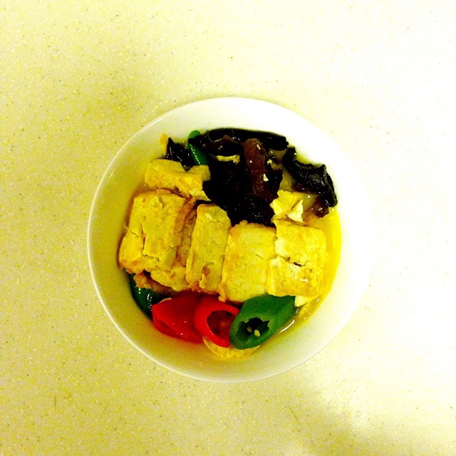 家常豆腐(彩椒版)