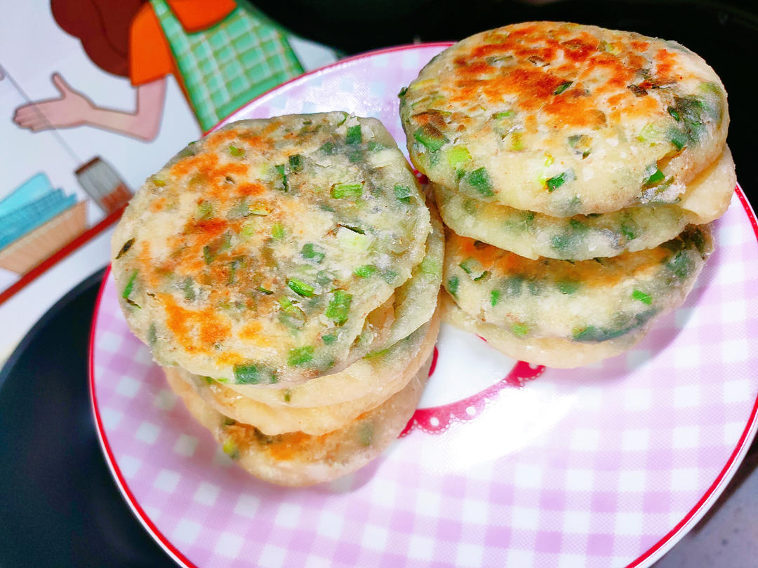 懒人版葱香发面饼 要多软有多软 零失败的方子 附细节视频详解