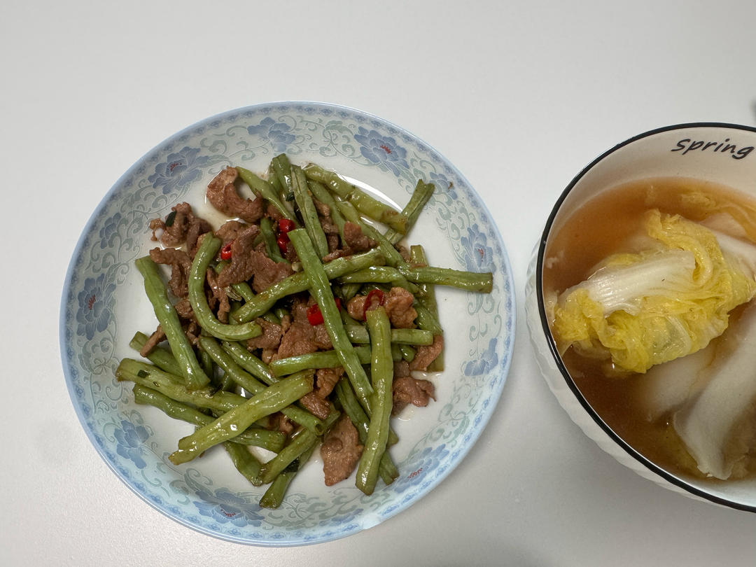 豇豆豆角炒肉肉