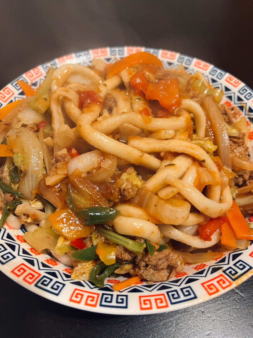 新疆炒拉条子