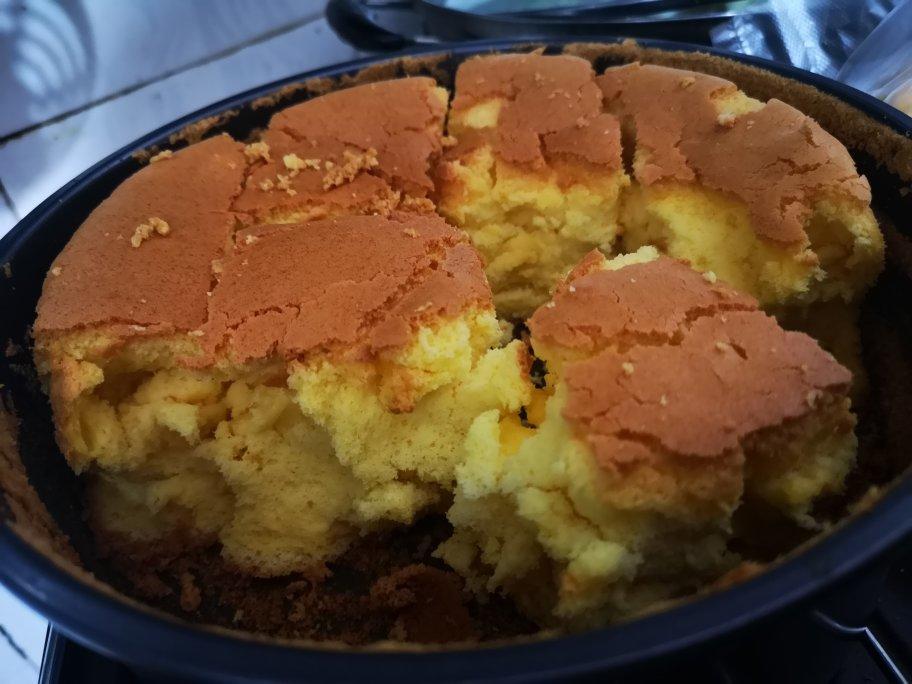 6寸原味戚风蛋糕