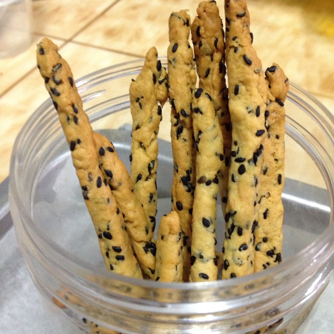 咸味黑芝麻普雷结