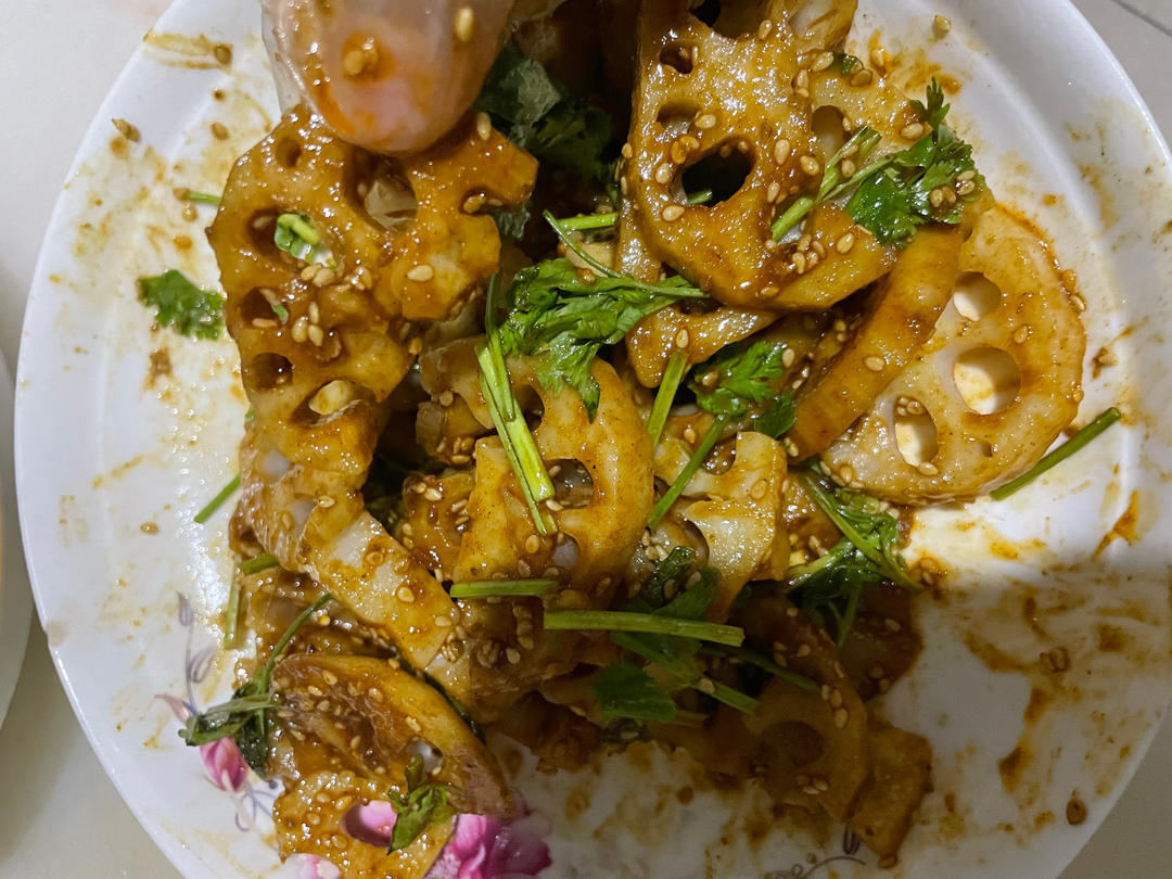 追剧解馋小吃 麻辣藕片