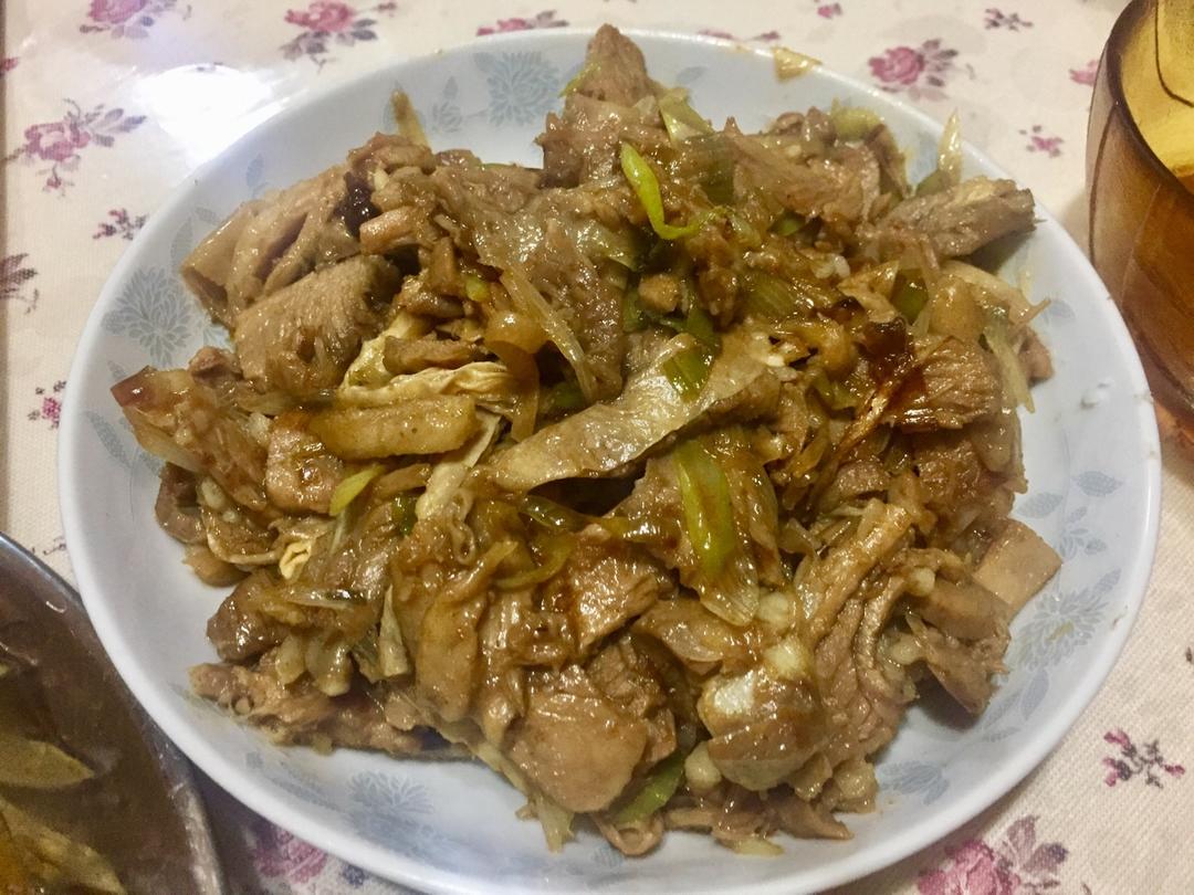 葱爆羊肉