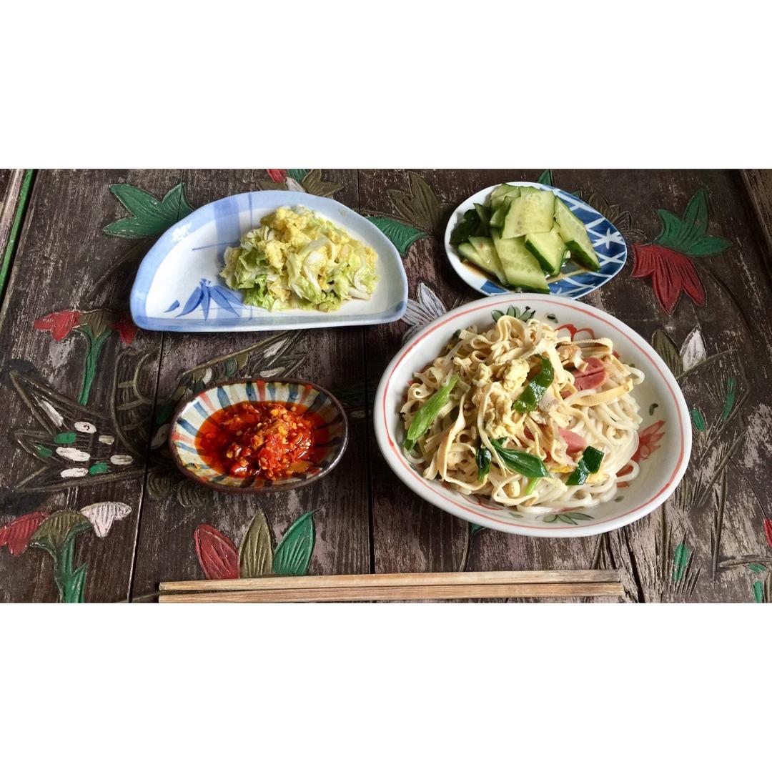 凉拌白菜芯——冬天的小凉菜