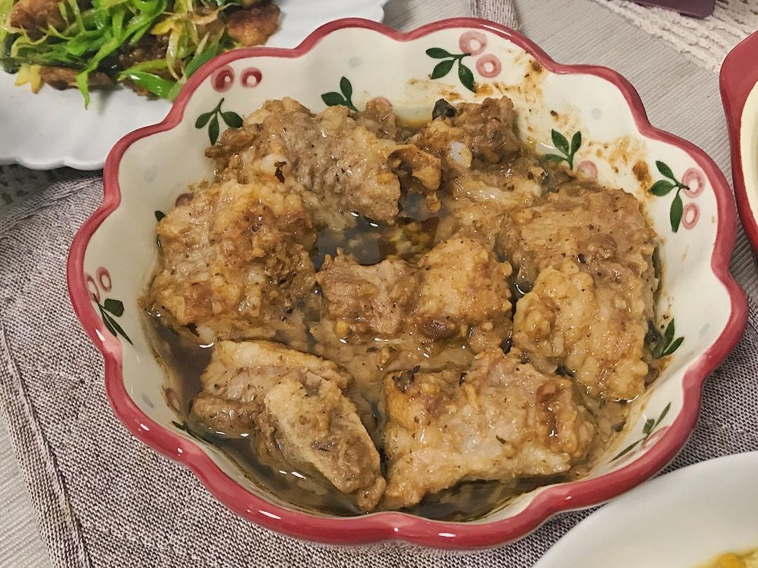 豆豉蒸排骨