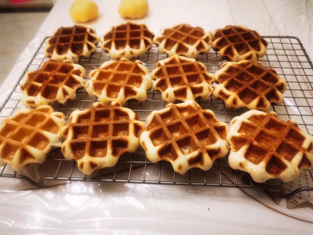 紫米华夫饼