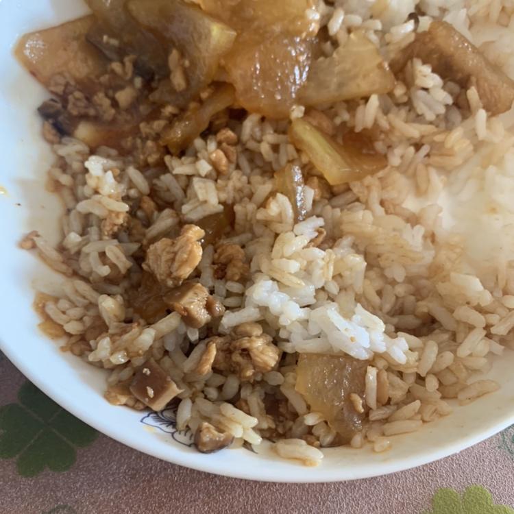 红烧肉末冬瓜 香！