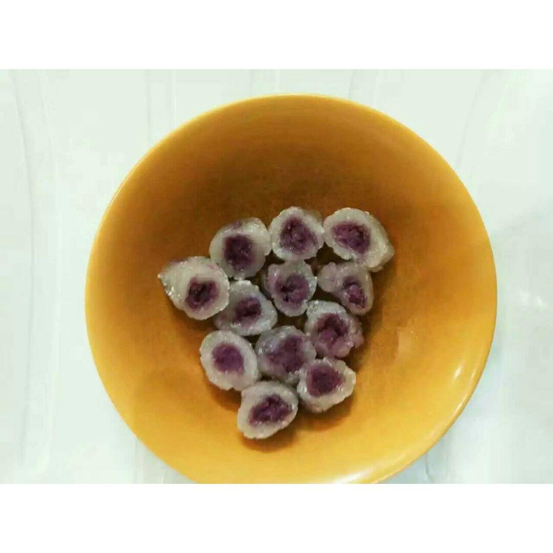 水晶紫薯糕