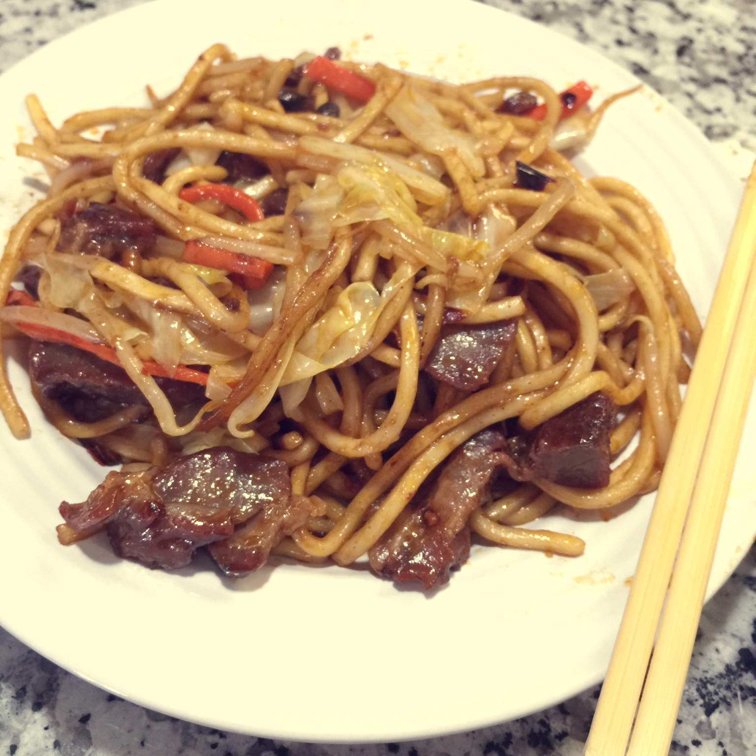 三丝炒面：炒面如何不粘锅