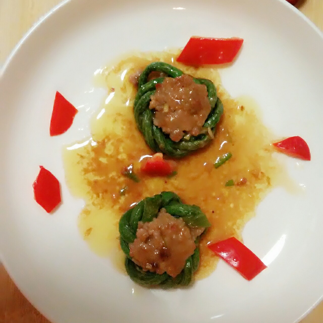 豇豆酿肉