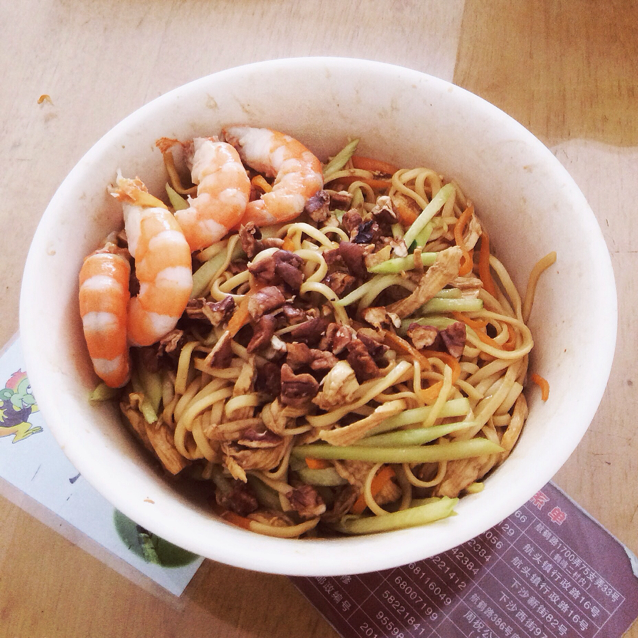 鸡丝凉面