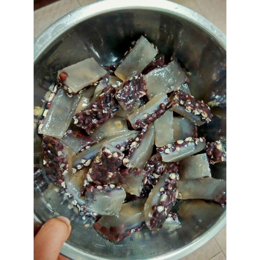 新年喜气红豆糕