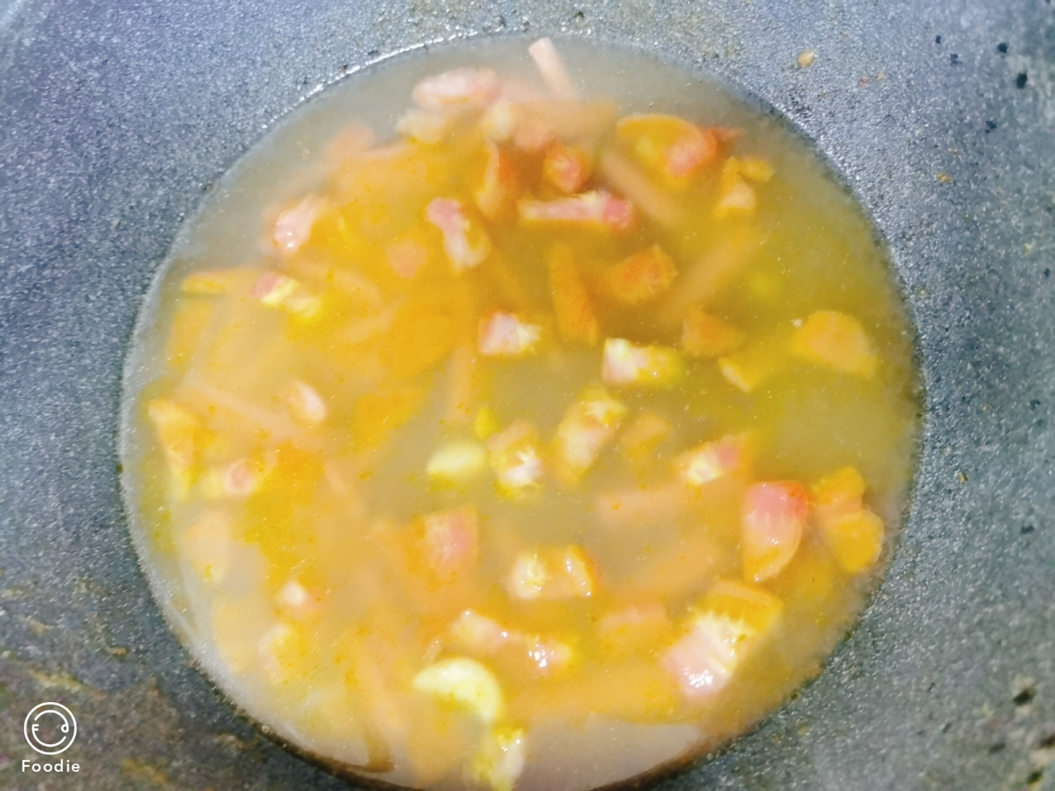 美味有食欲的西红柿韭菜鸡蛋汤🍅的做法 步骤6