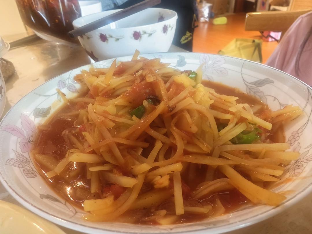 茄汁土豆丝