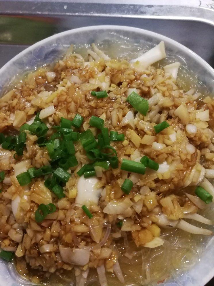 蒜蓉粉丝蒸蛏子