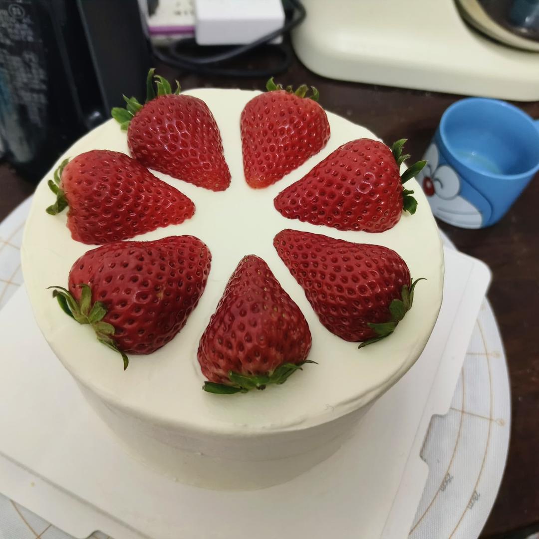 超柔软6寸戚风蛋糕(附8寸配方)零失败 超详细‼️含操作视频