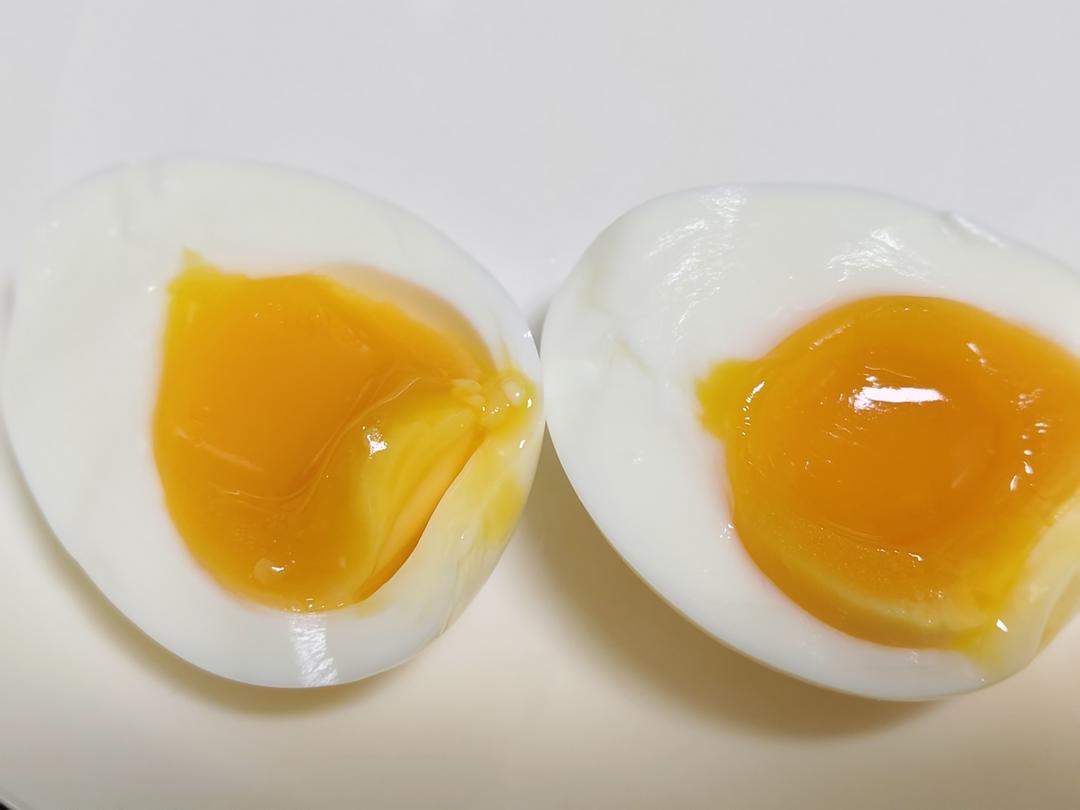 家庭煮溏心蛋的试验