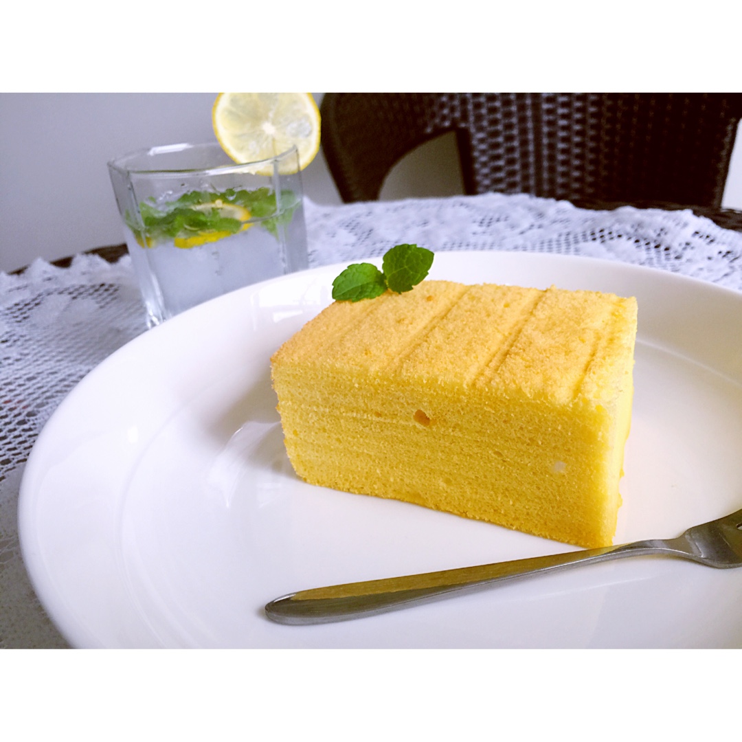 8寸戚风蛋糕（改良君之配方）#皮黑森林#