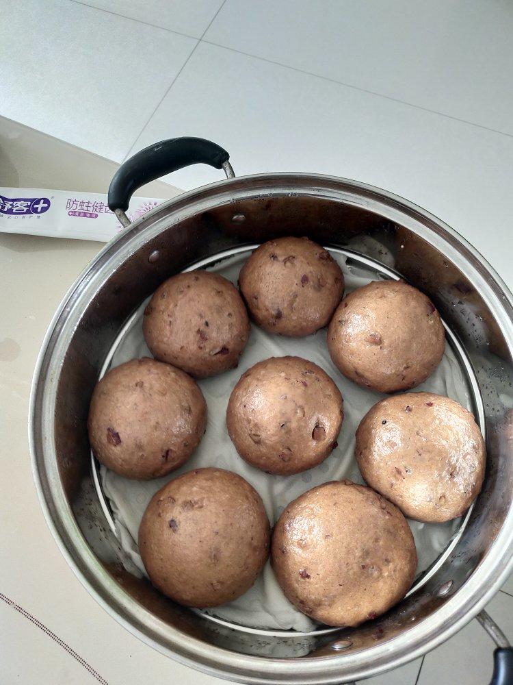 红糖红枣馒头