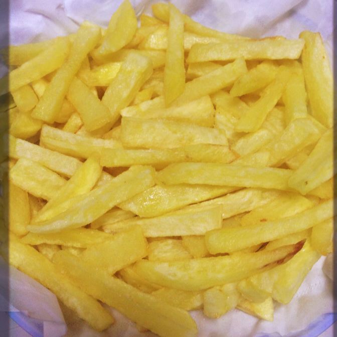 炸薯条（可能是最简单的方法）