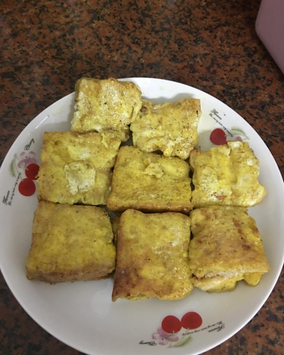 简易版一口西多士
